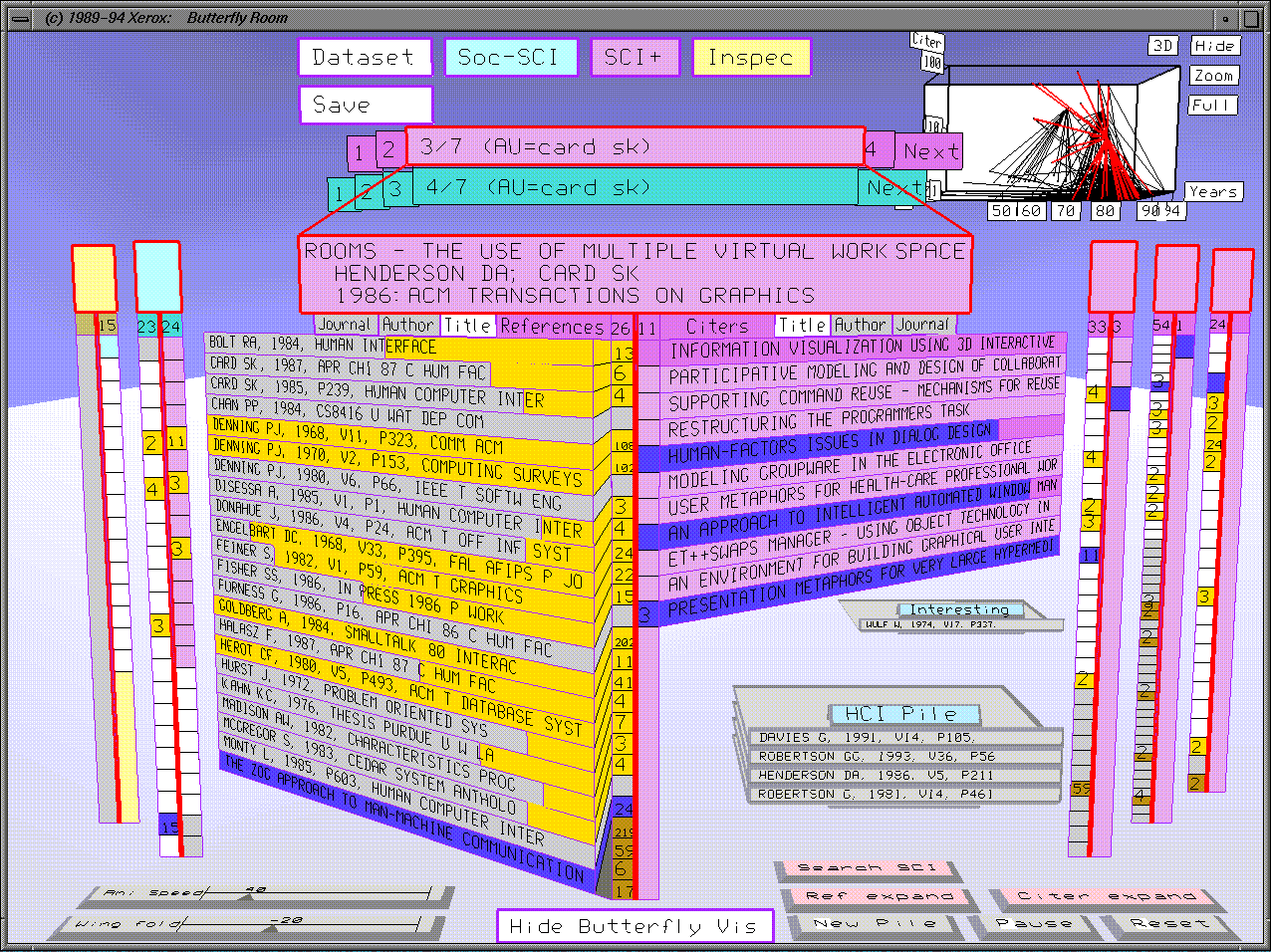 Picture of Butterfly Citation Browser